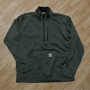 Carharrt Half Zip Workforce Hoodie